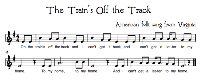 Train's Off the Track melodyTransp